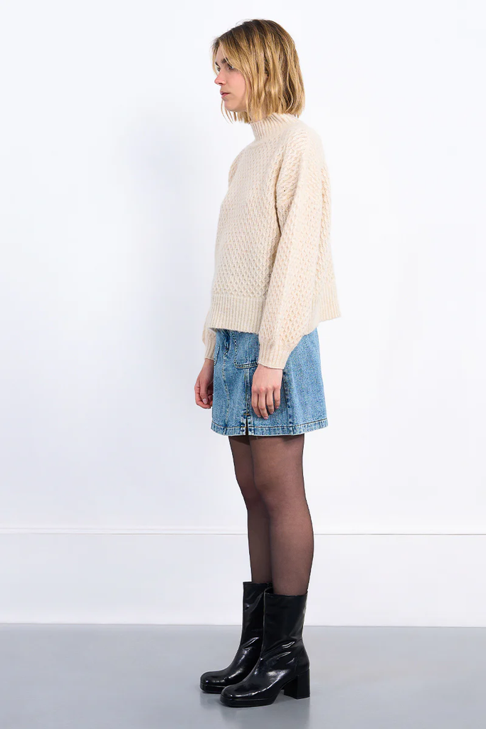 Mock Neck Sweater