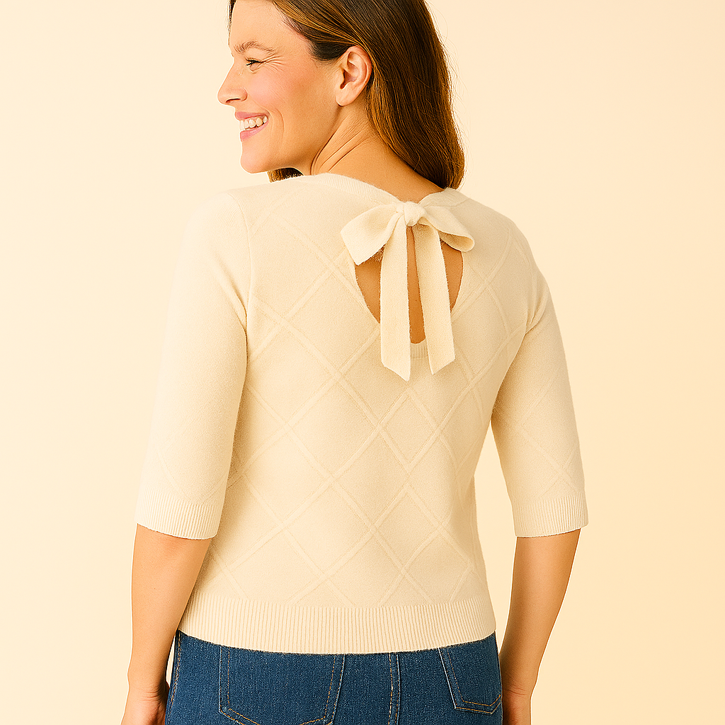Byomea Bow Sweater