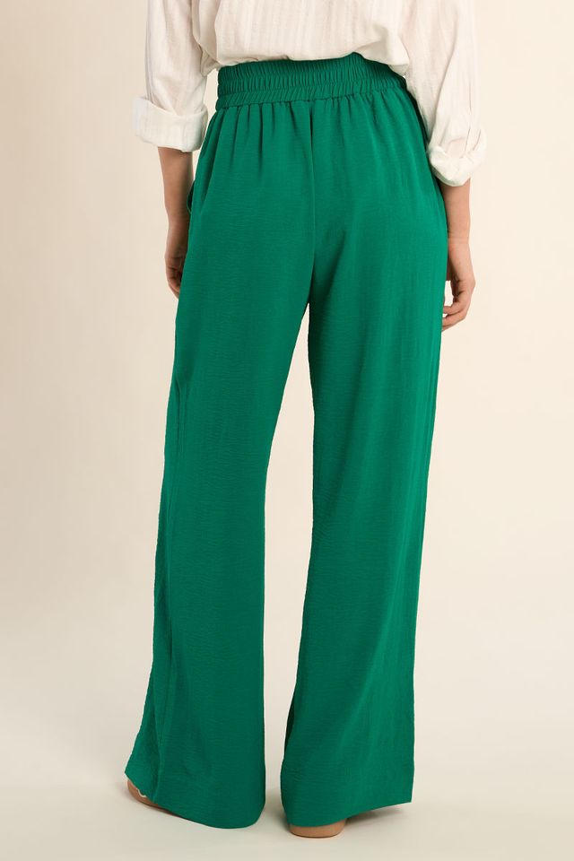 Green Flowy Pants