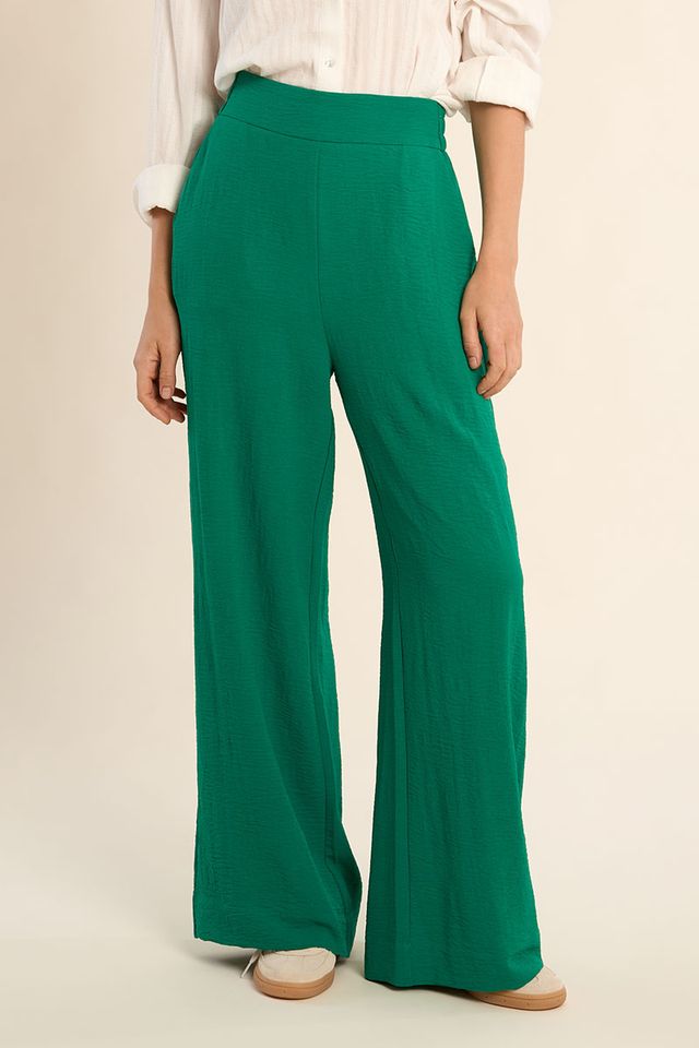 Green Flowy Pants