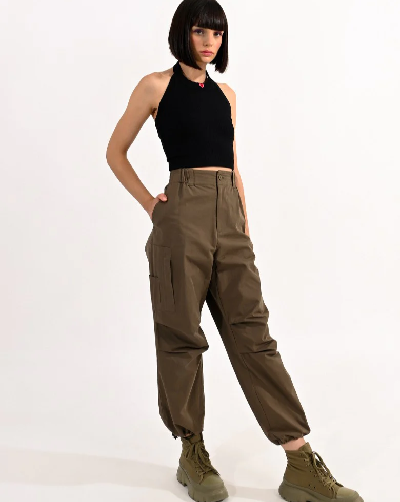 Khaki Cargo Pants