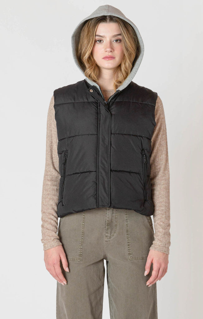 Puffer Hoodie Vest