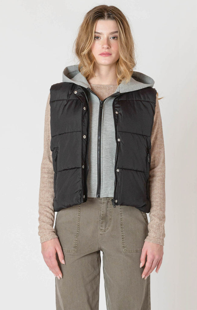 Puffer Hoodie Vest