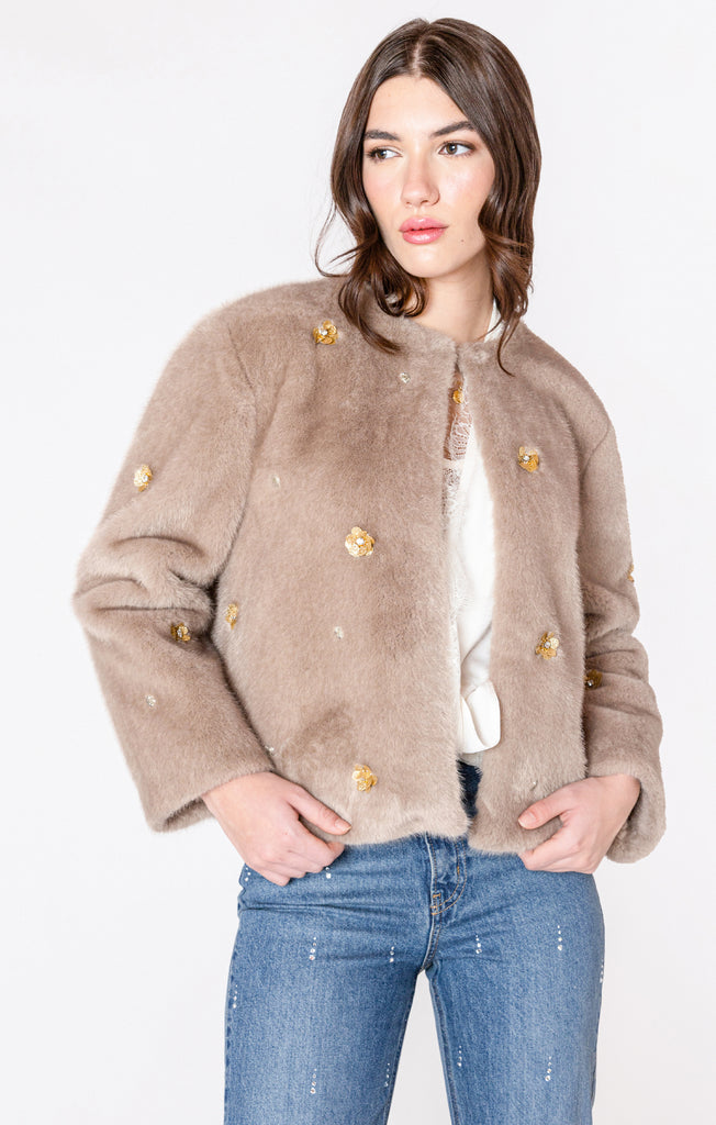 Faux Fur Jacket