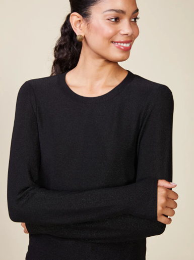 Long Sleeve Glitter Top