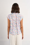 Short Sleeve Geo Blouse