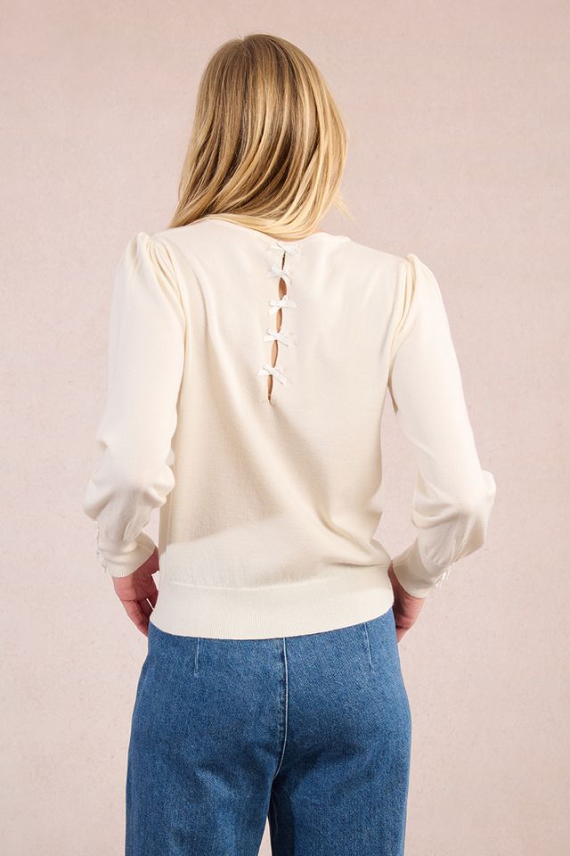 Bow Sleeve Sweater