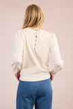 Bow Sleeve Sweater