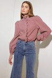 Burgundy Blouse
