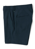 Navy blue pants on a white background