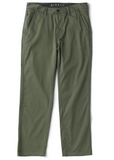 Green pants on a white background
