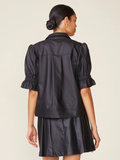 Faux Leather Shacket