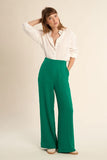 Green Flowy Pants