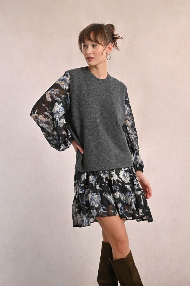 Open Back Sweater
