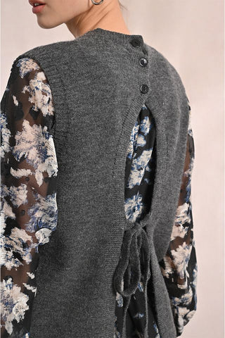 Open Back Sweater