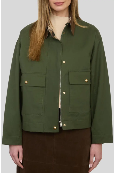 Olive Barn Coat