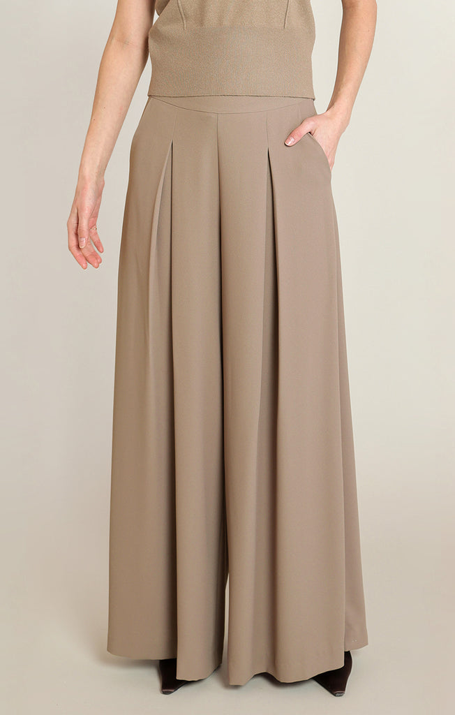 Pleated Pants