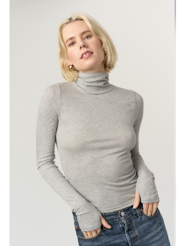 Ribbed Turtleneck