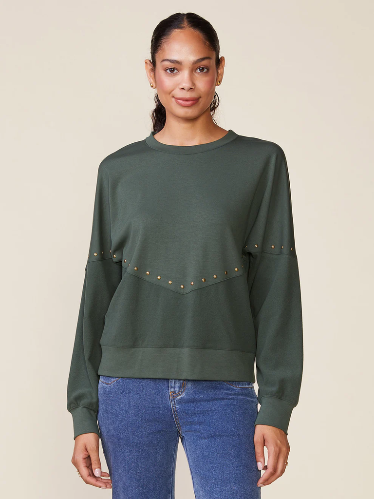 Studded Pullover