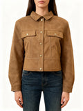 Suede Trucker Jacket
