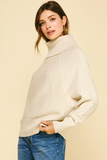 Turtleneck Dolman Sweater