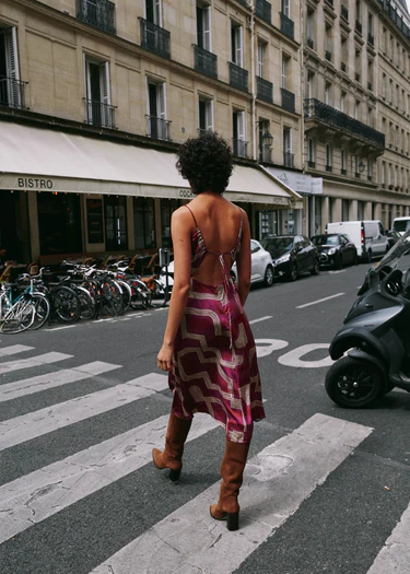Valia Fuchsia Dress
